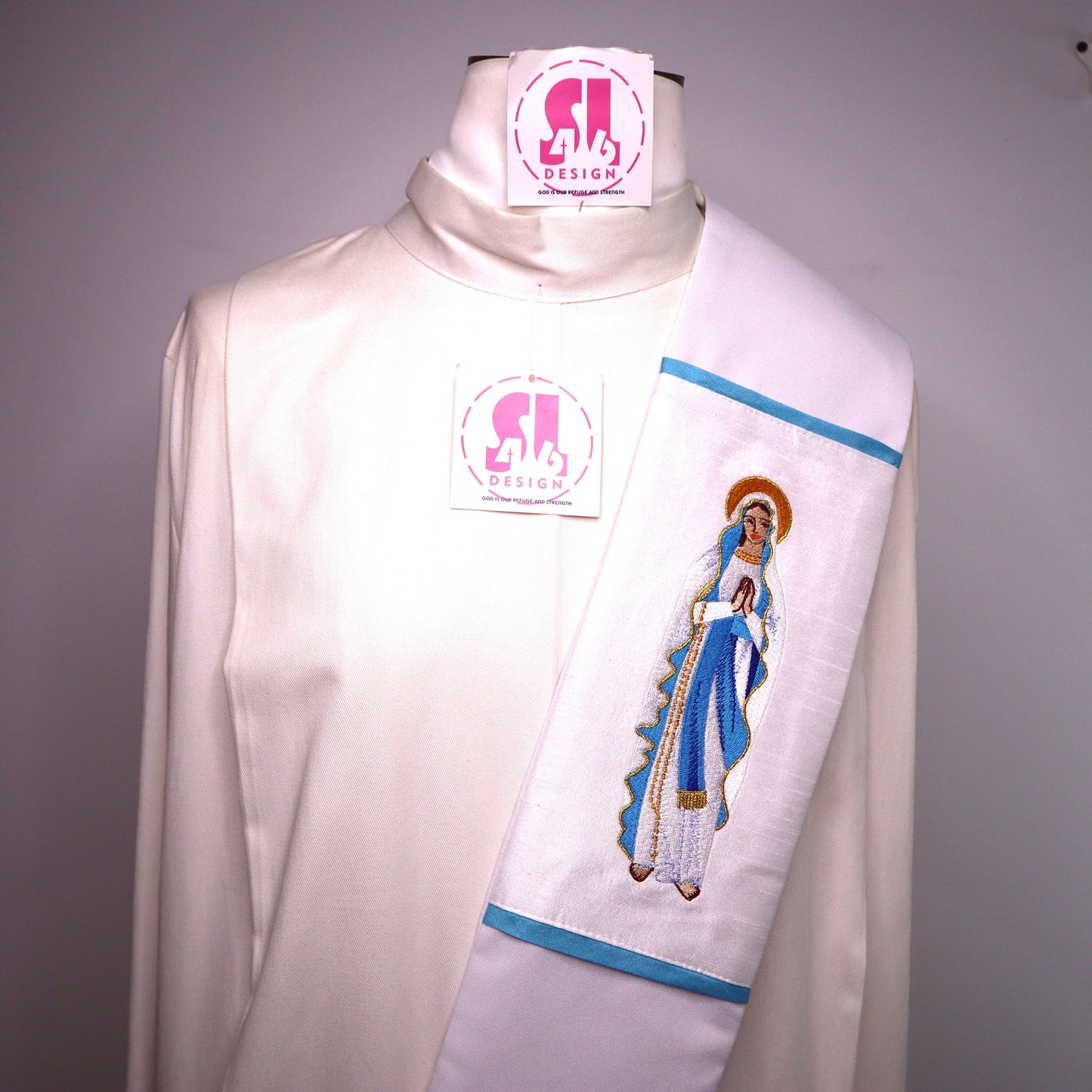 Our Lady of Lourdes - deacon stole