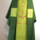 Floral Cross - Chasuble and stole set