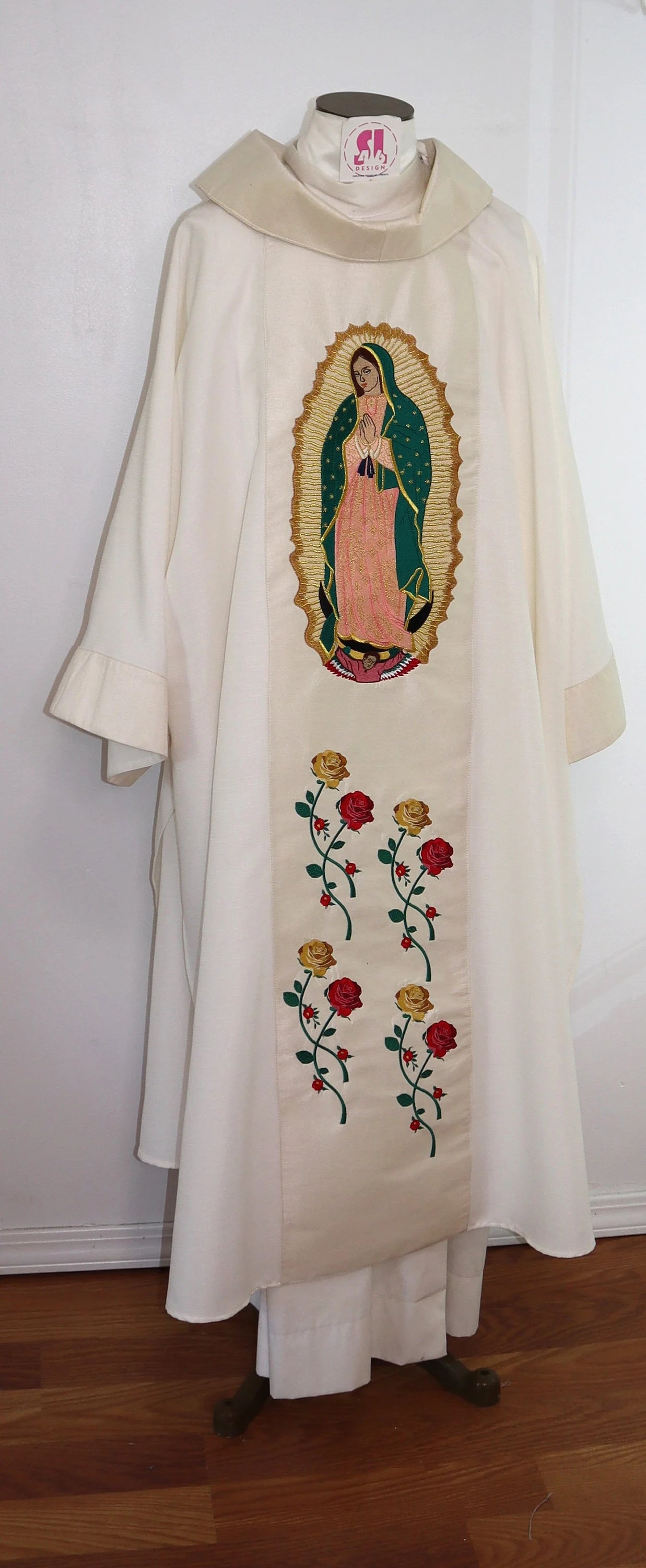 Our Lady of Guadalupe - Dalmatic + Travel Stole Set.