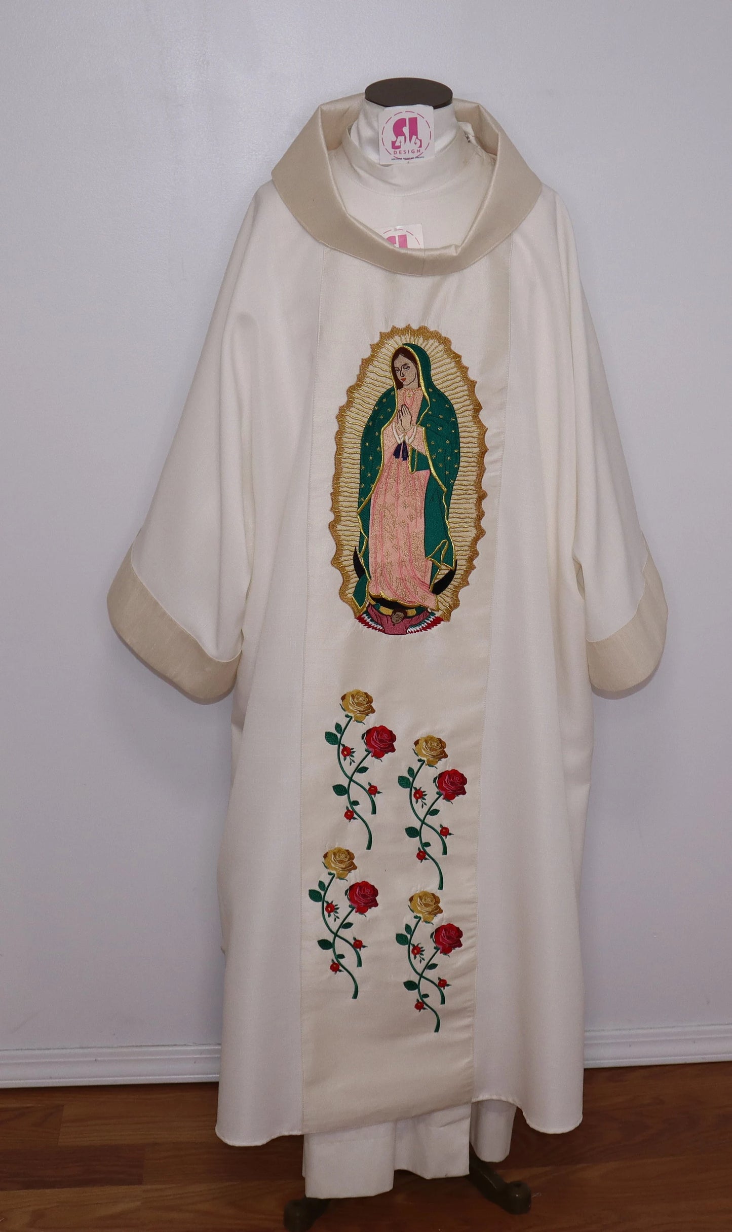Our Lady of Guadalupe - Dalmatic + Travel Stole Set.