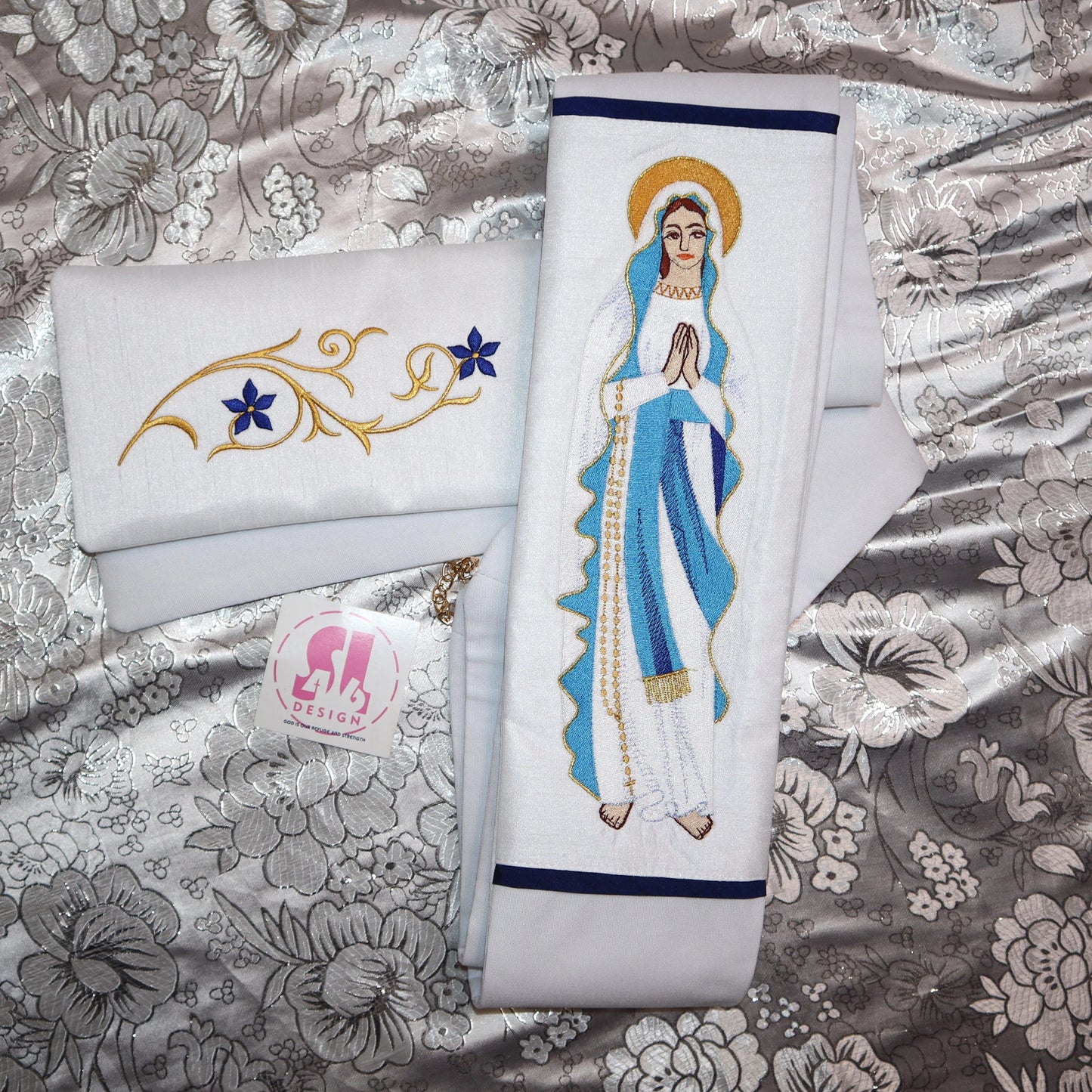 Our Lady of Lourdes - Dalmatic + Stole Set