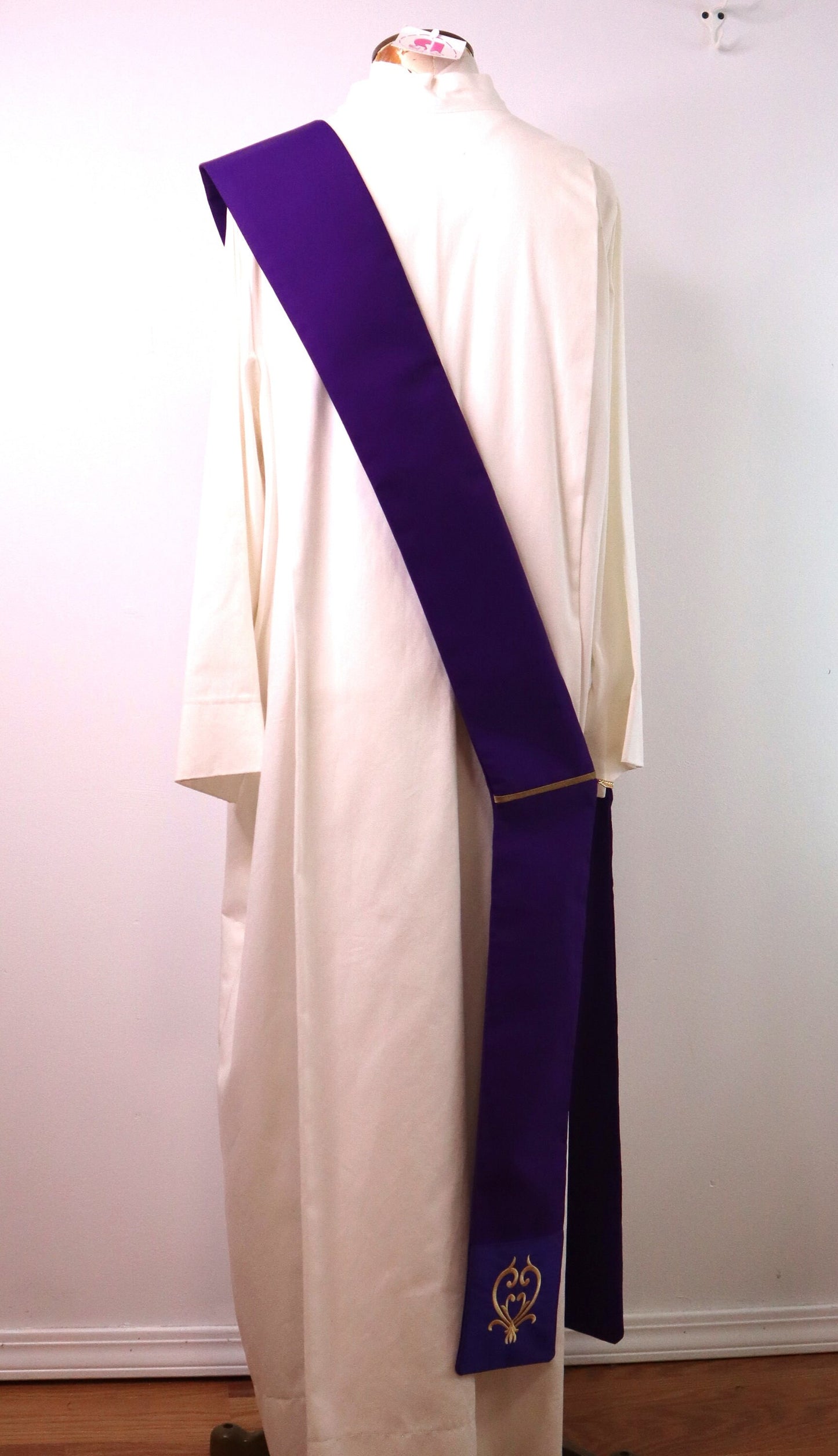 SACRED HEART of MARY - deacon stole