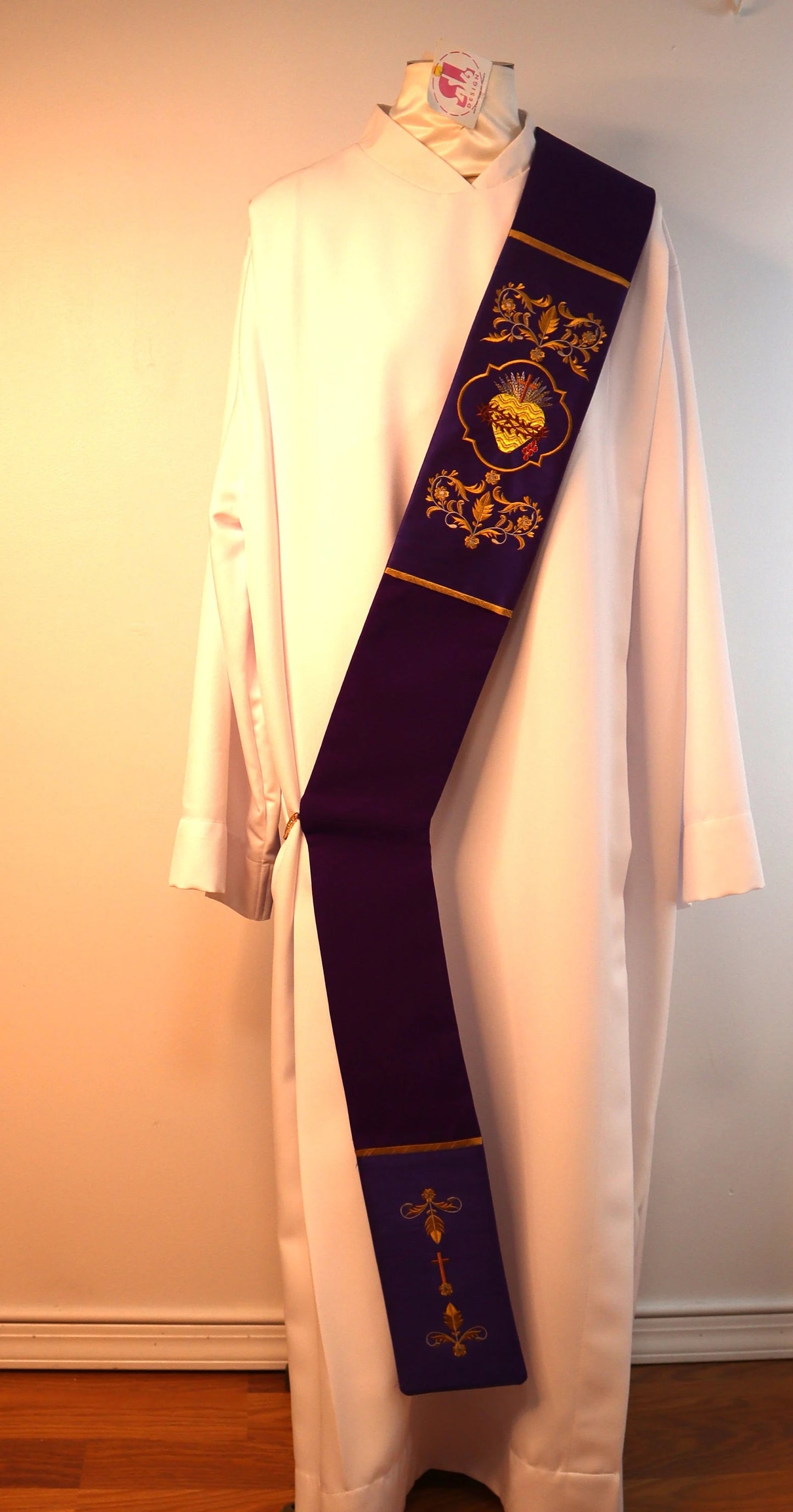 SACRED HEART - Deacon Stole