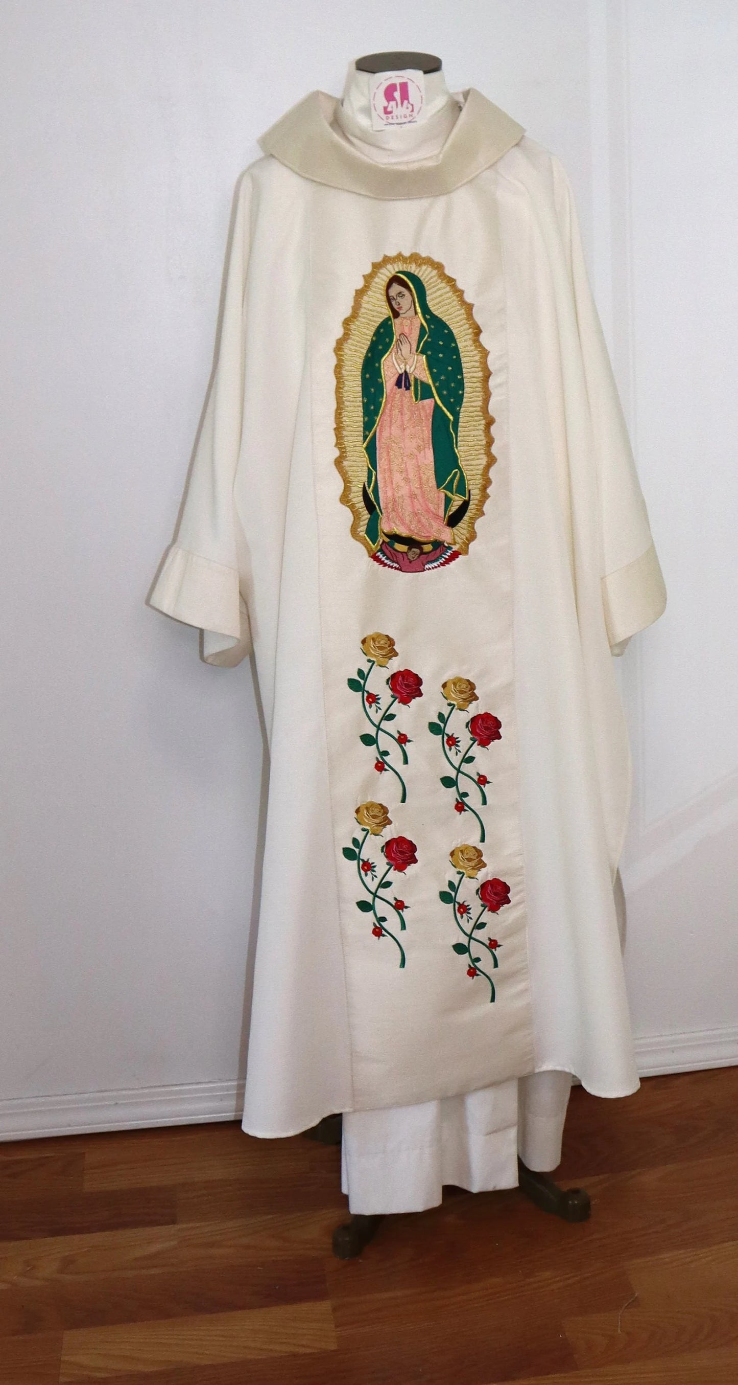 Our Lady of Guadalupe - Dalmatic + Travel Stole Set.
