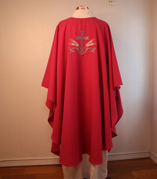 Cross  - Chasuble & Stole Set