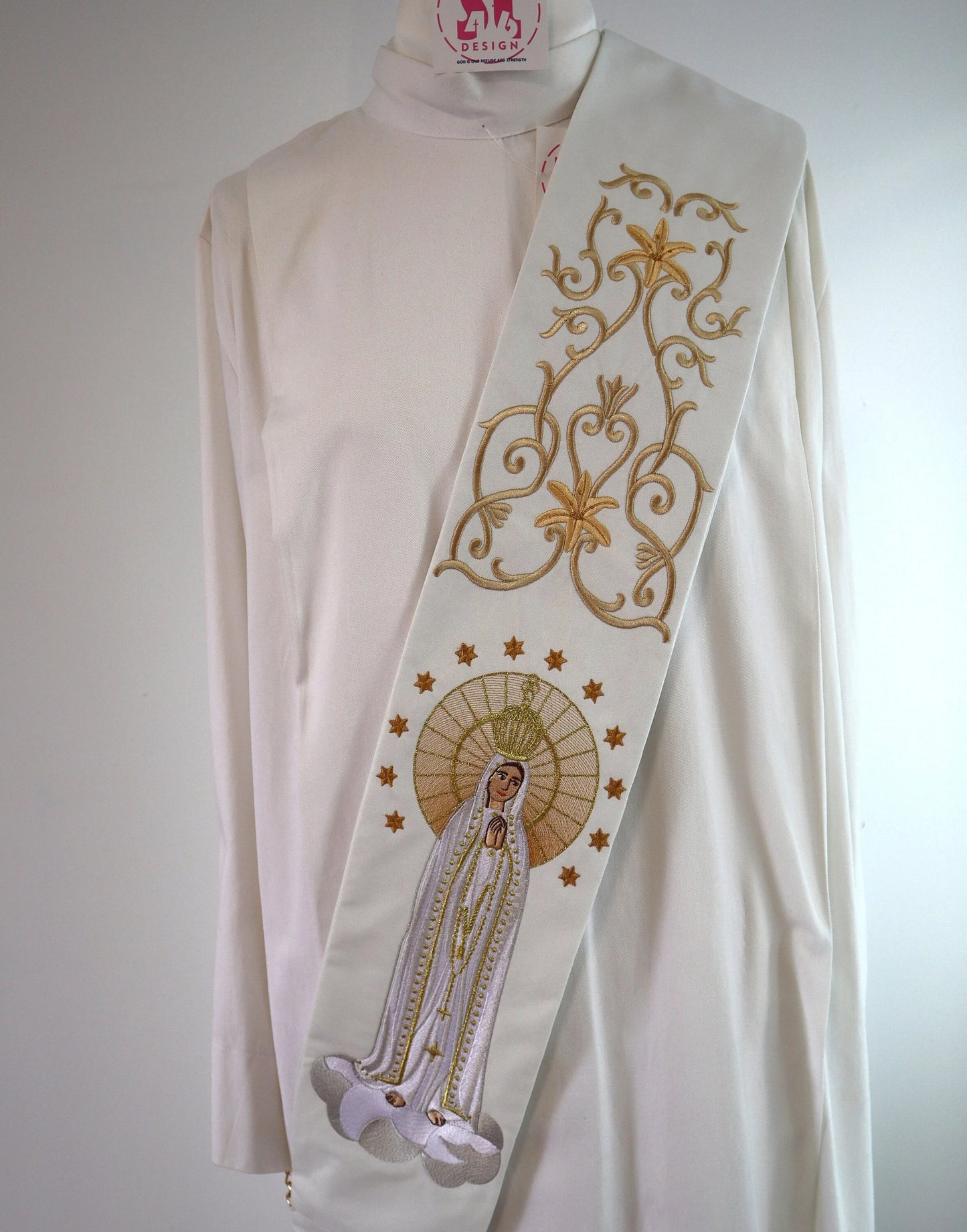 Our Lady of Fatima - deacon stole