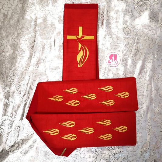 Deacon stole -  Pentecost-2