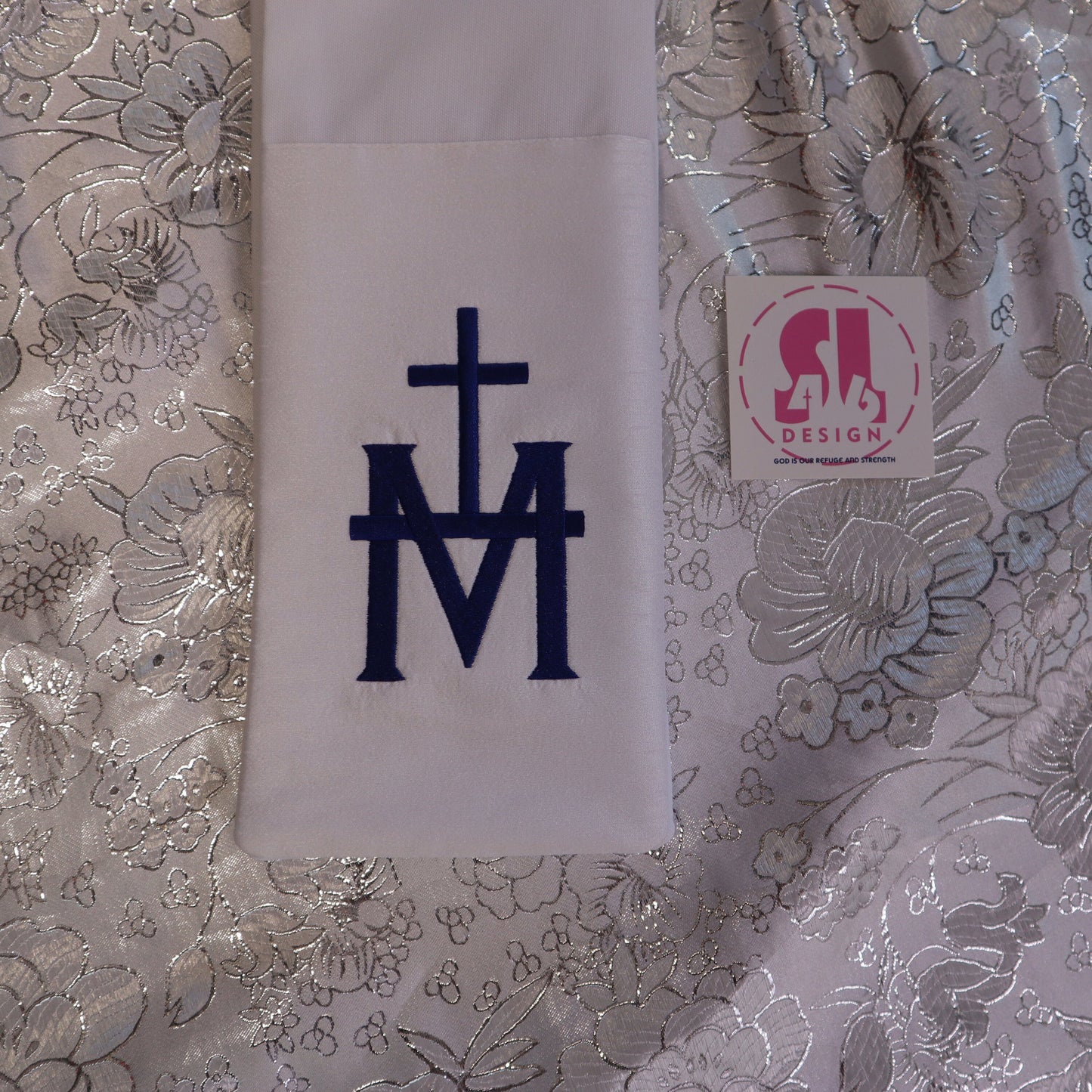 MARIAN MEDALLION - Deacon stole