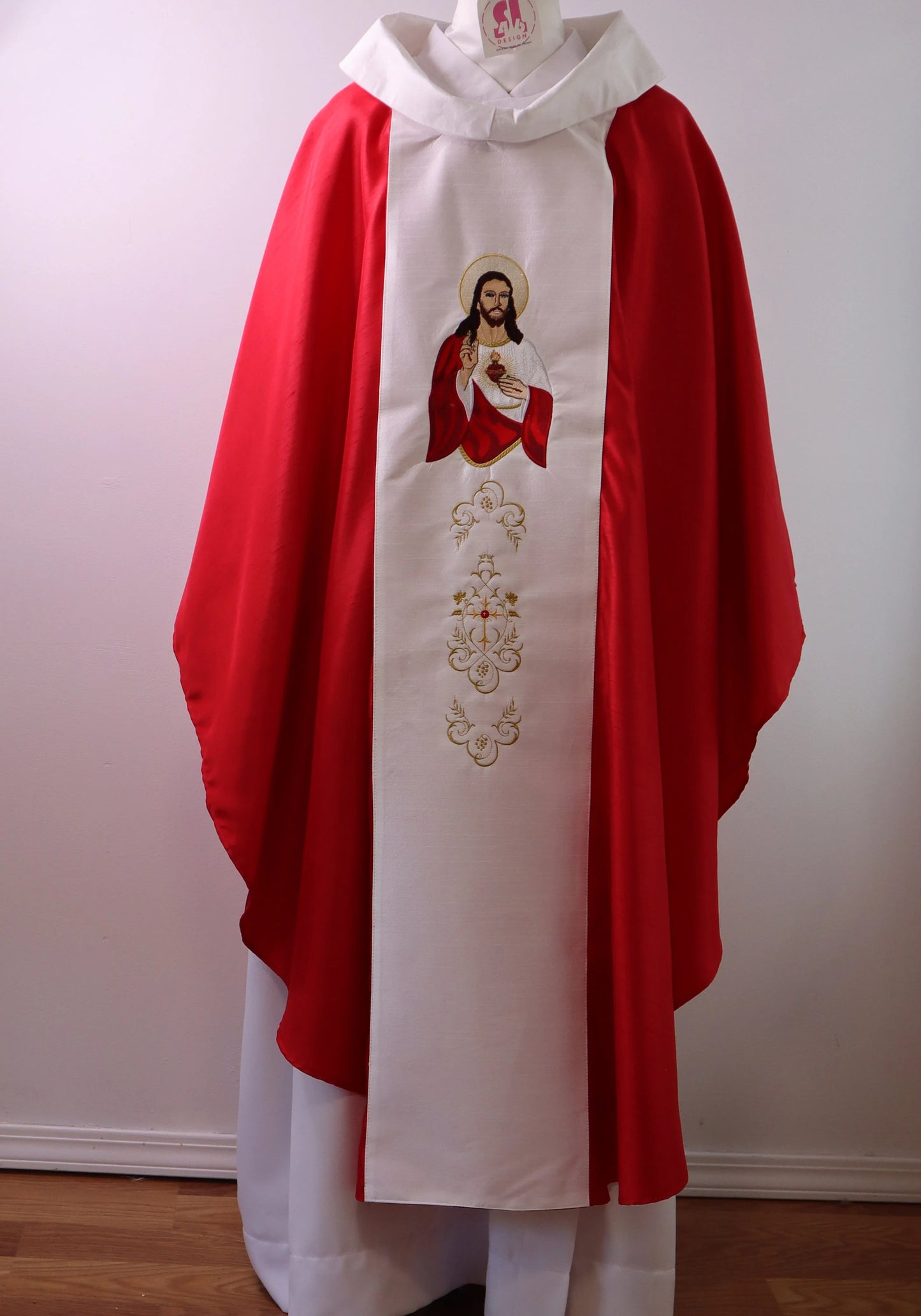 Sacred Heart of Jesus - Chasuble + Stole Set
