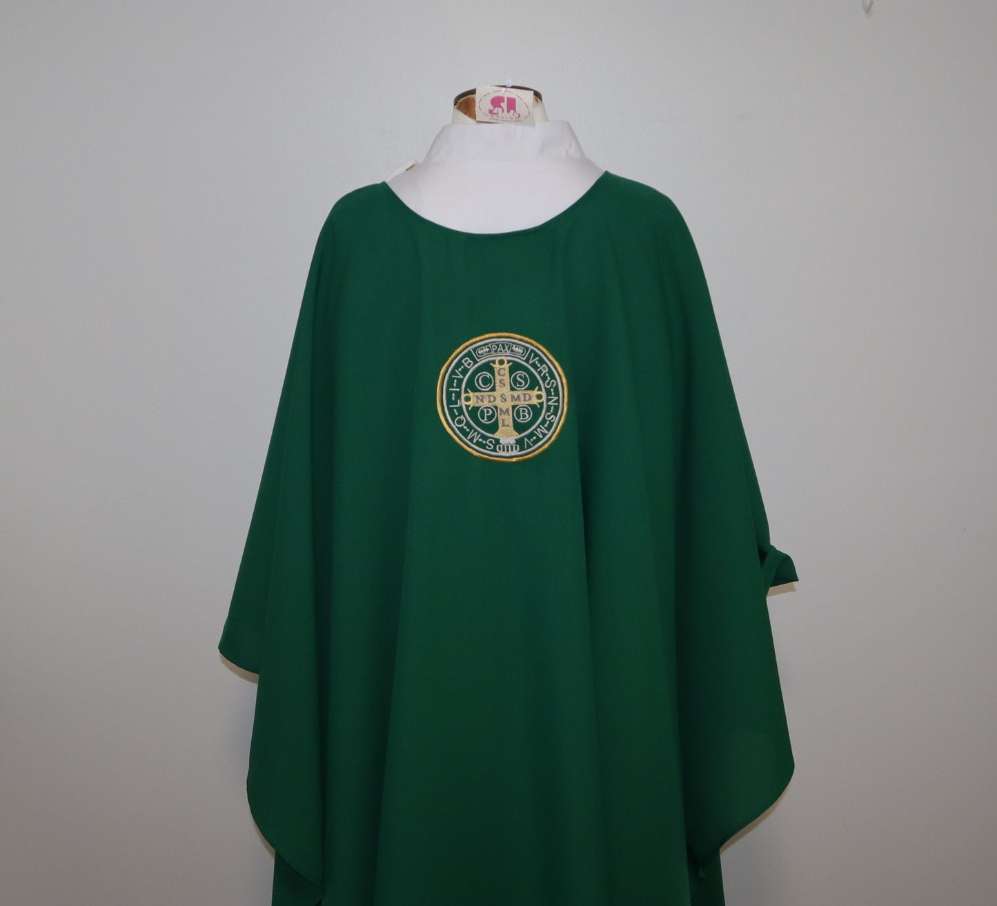 SAINT BENEDICT CRUCIFIX - chasuble and stole set