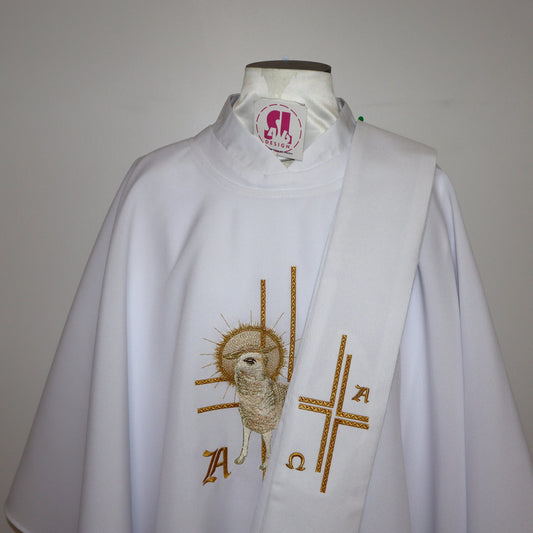 Lamb of God  - Chasuble and Stole set