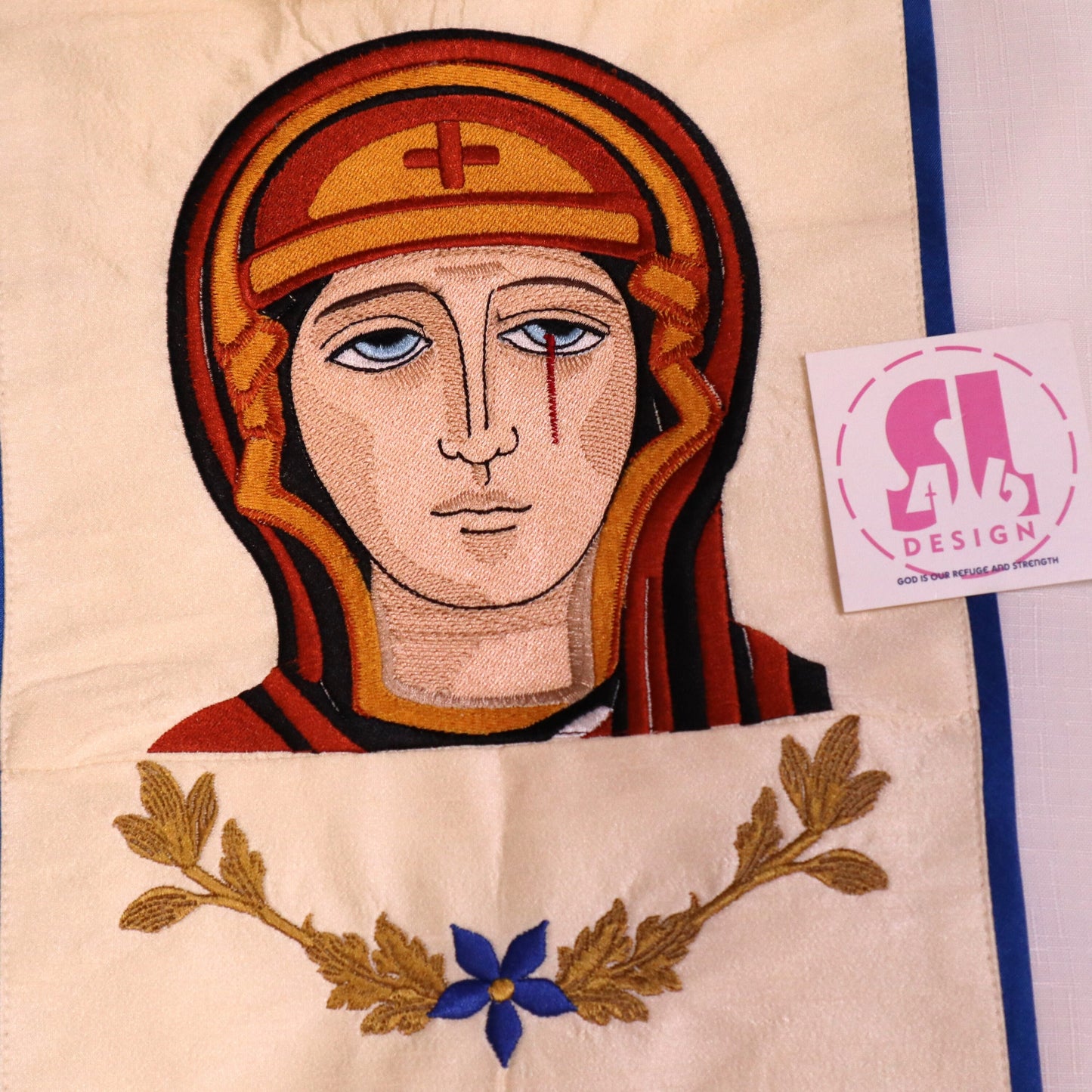 Our Lady of Sorrows - Dalmatic  & Stole Set.
