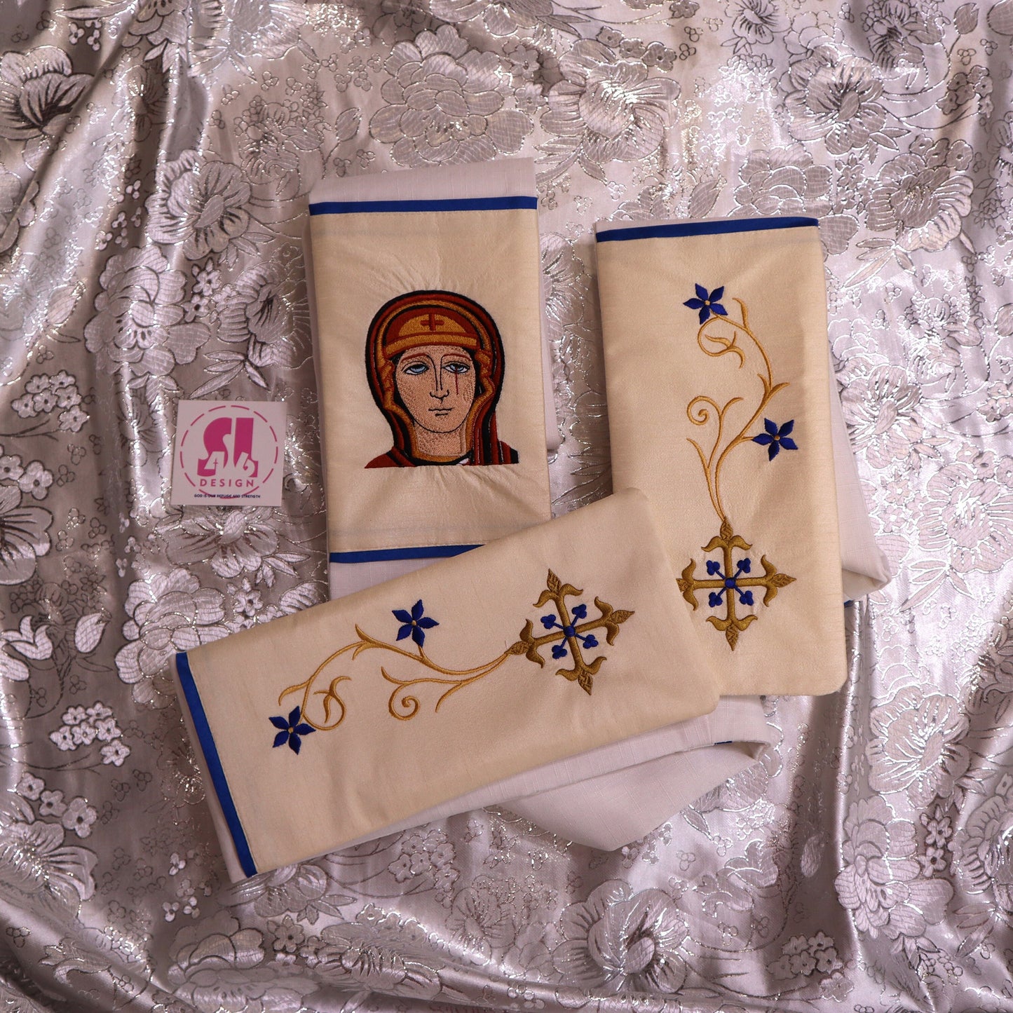 Our Lady of Sorrows - Dalmatic  & Stole Set.