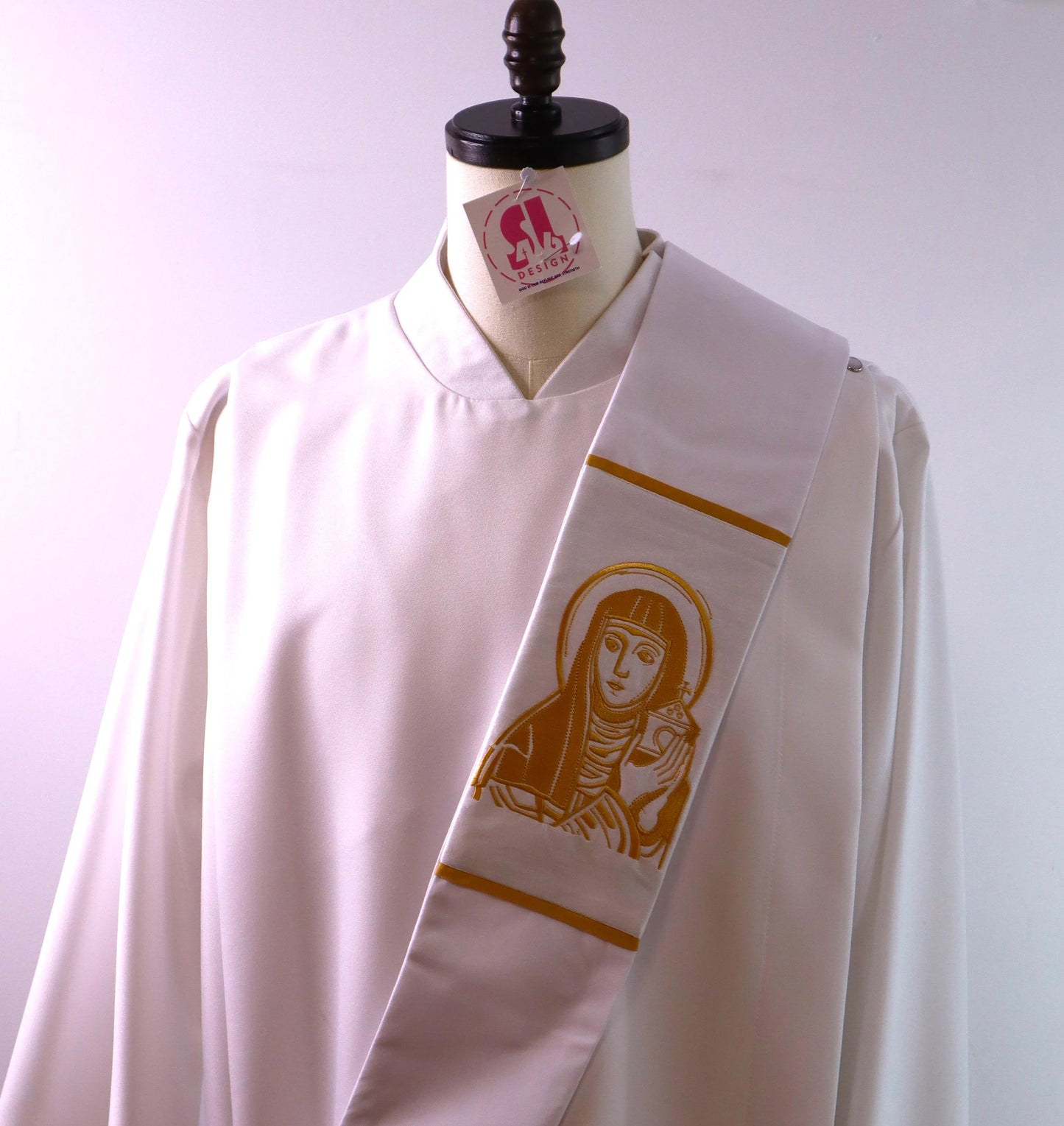Saint Clare of Assisi - Deacon Stole