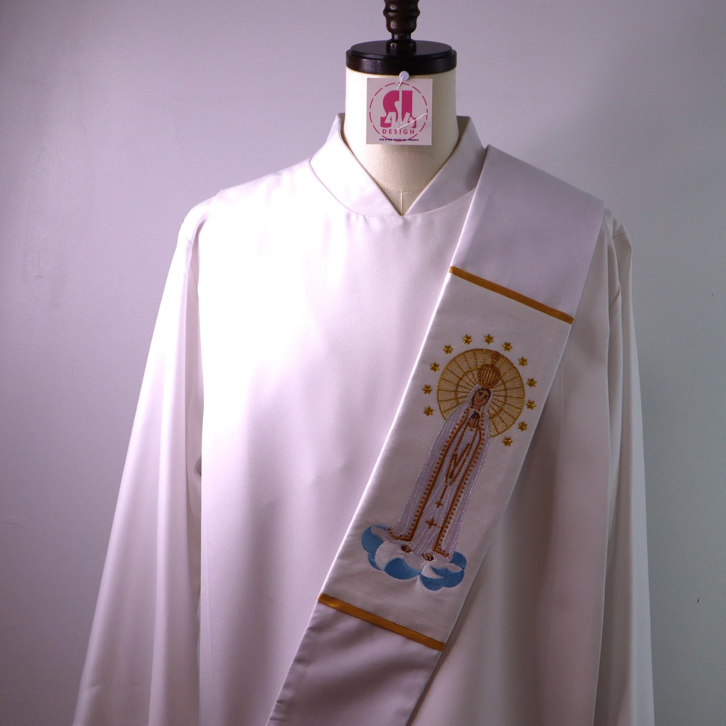Our Lady of Fatima - deacon stole