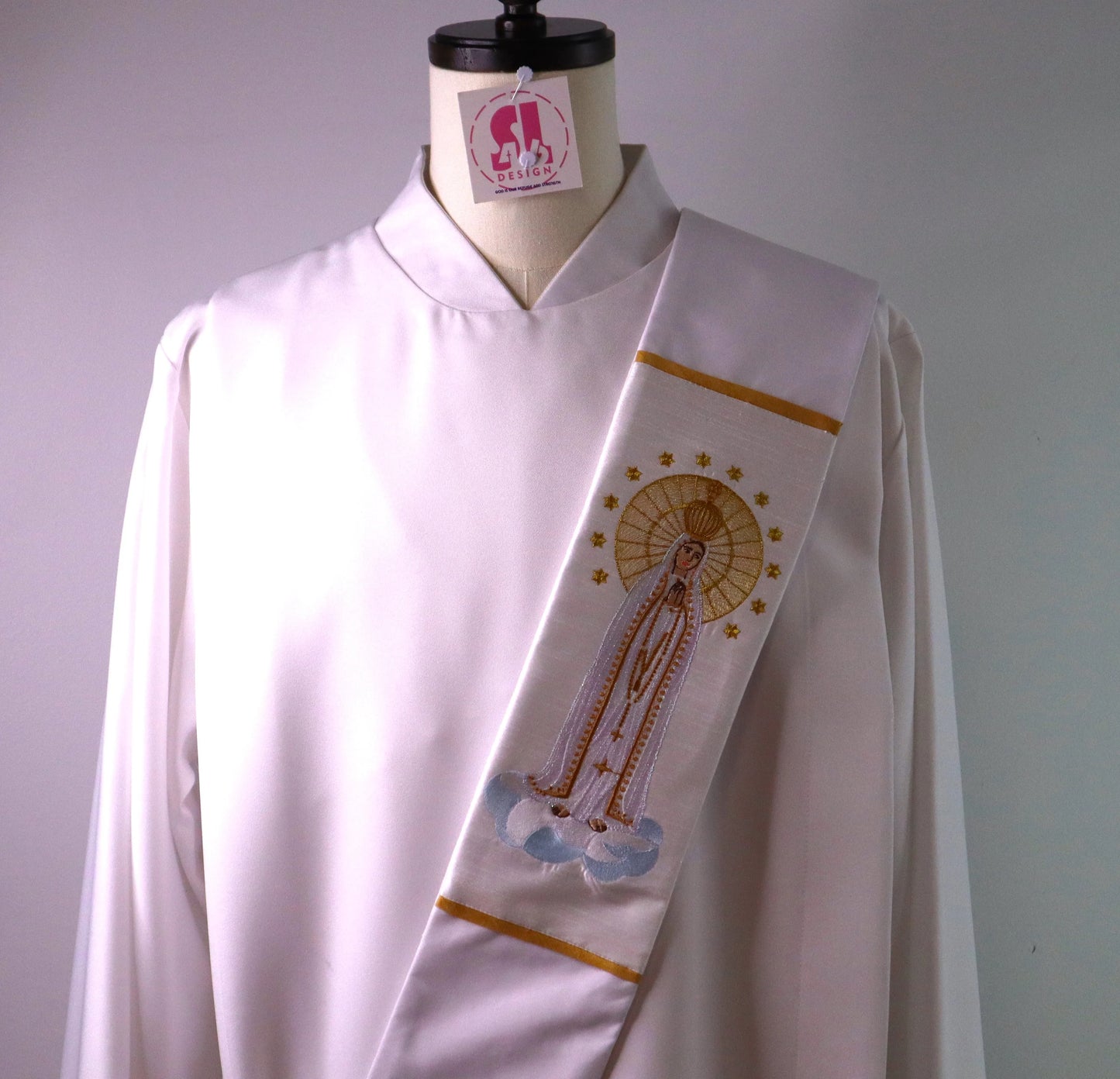 Our Lady of Fatima - deacon stole