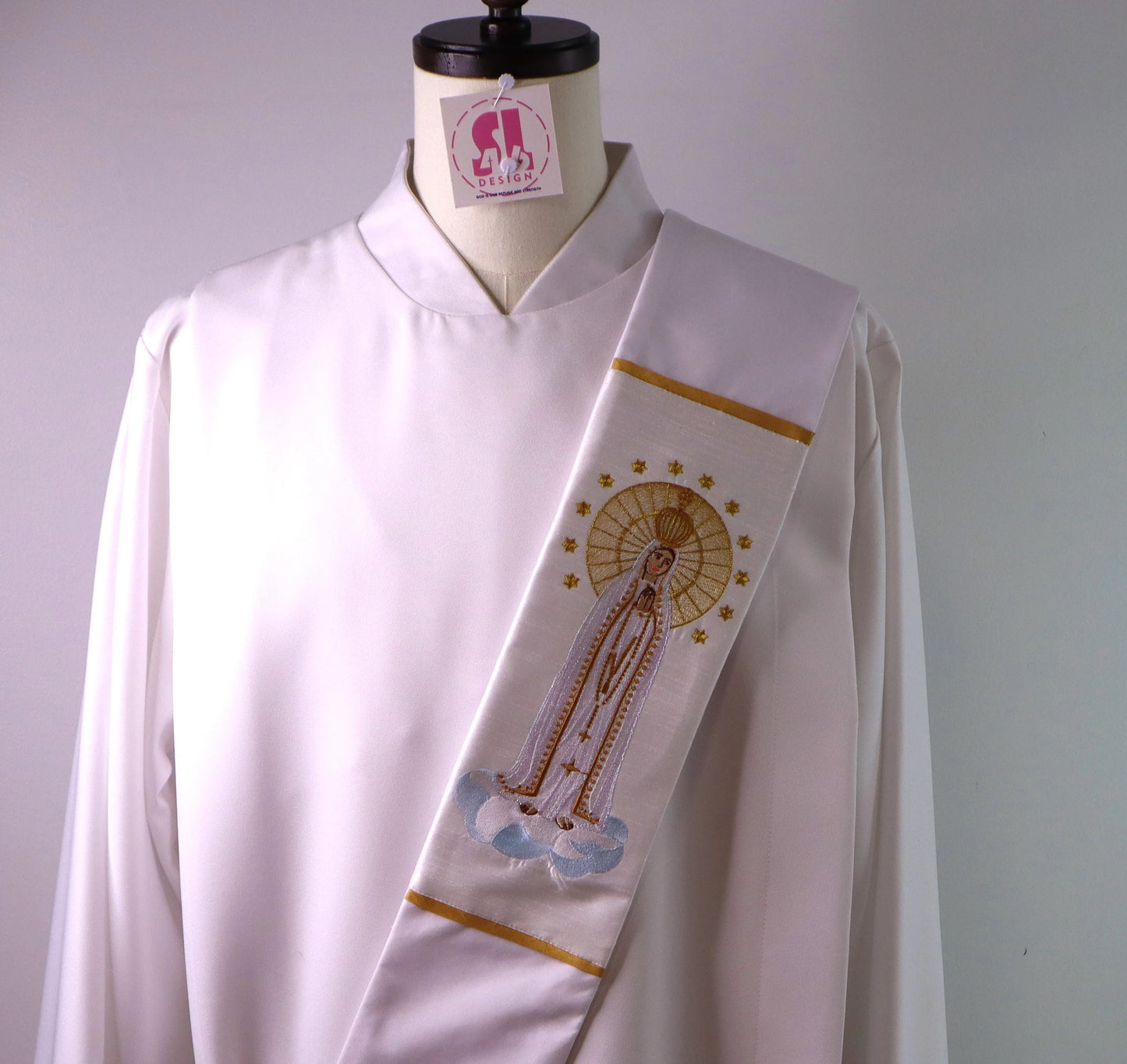 Our Lady of Fatima - deacon stole
