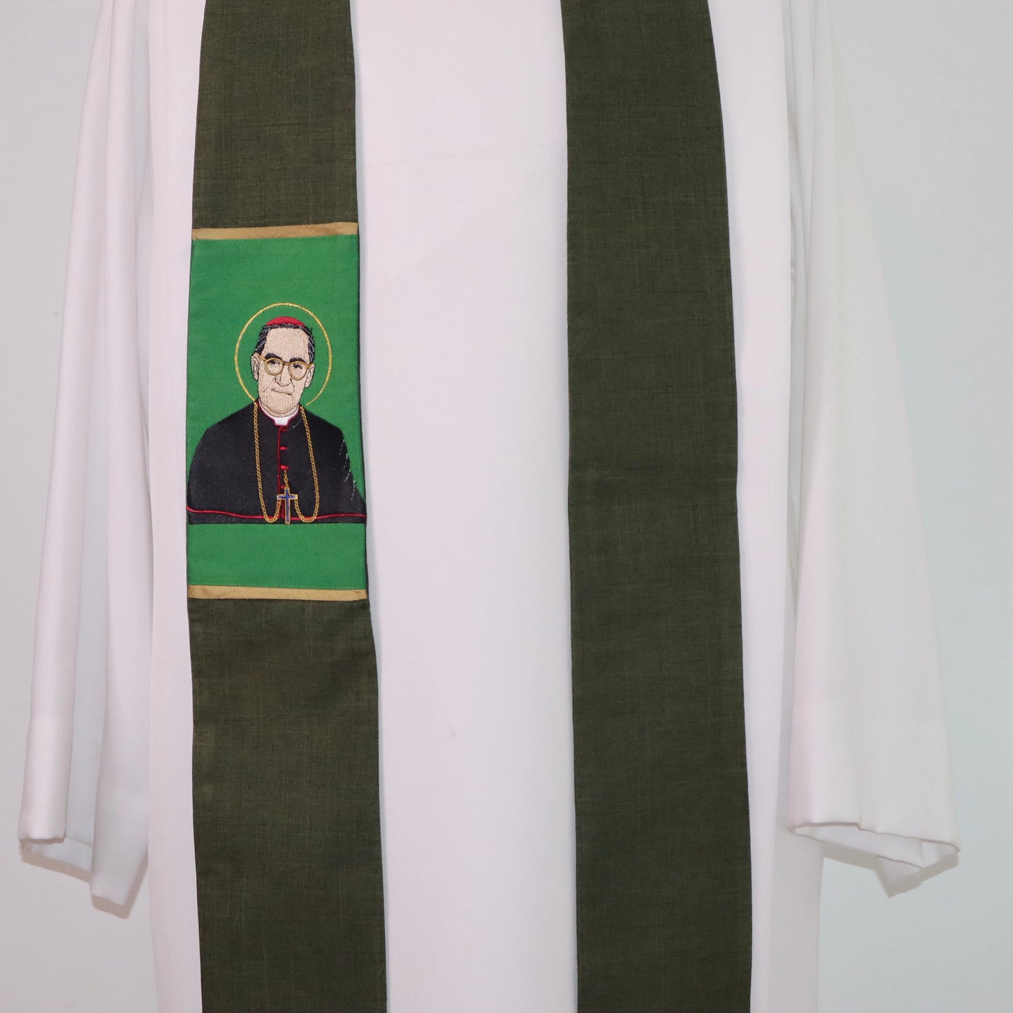 Óscar Arnulfo Romero y Galdámez - JHS -  Priest Stole