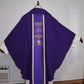 Sacred Heart of Jesus, Mary & Joseph - Chasuble + Stole Set