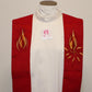 PENTECOST - HOLY SPIRIT - Chasuble + Stole Set.