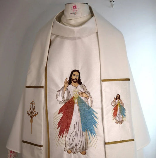 Priest  chasuble   - Señor de la Misericordia
