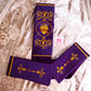 Floral JHS Medallion - deacon stole