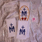MARIAN MEDALLION - Deacon stole