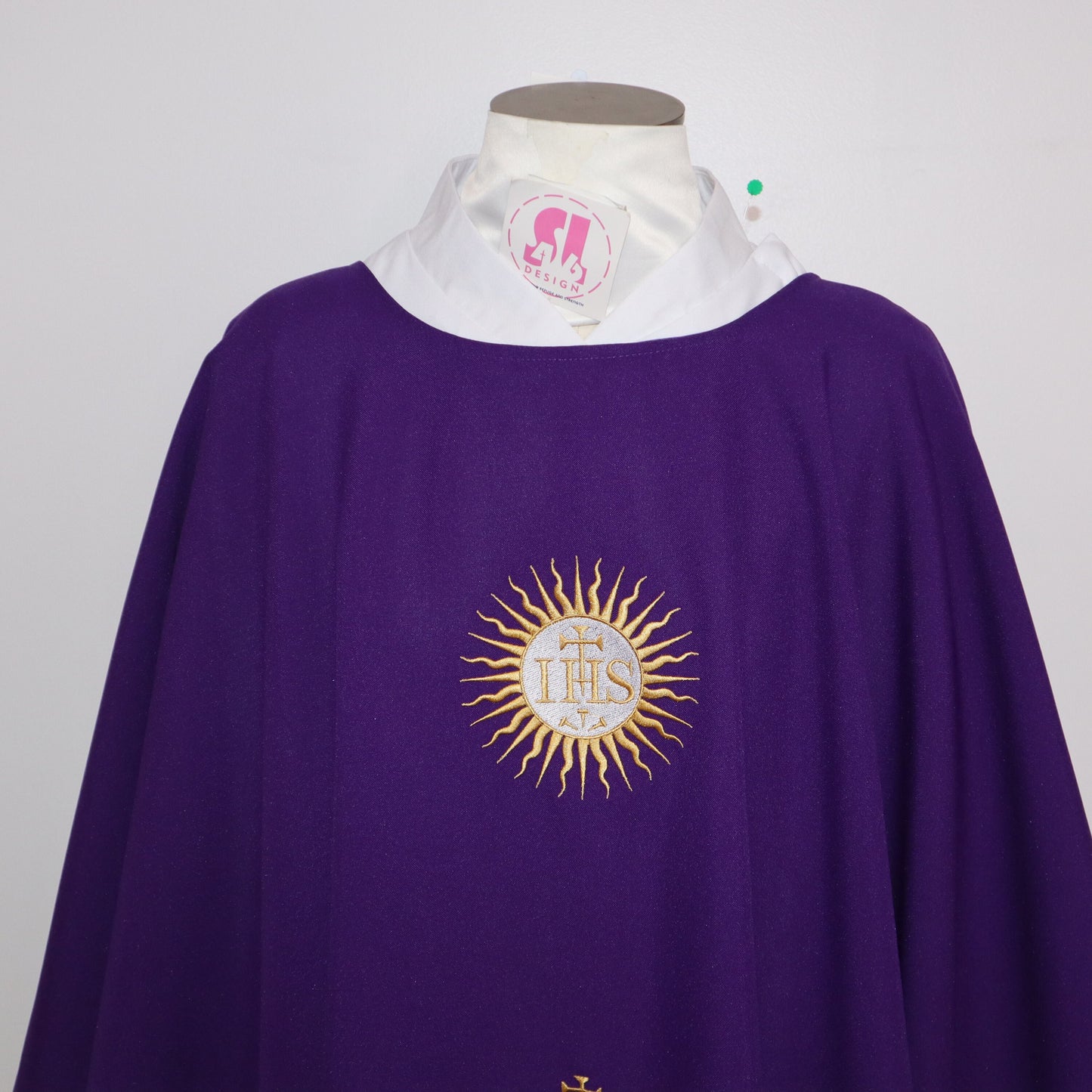 JHS - IHS - CROSS - Chasuble