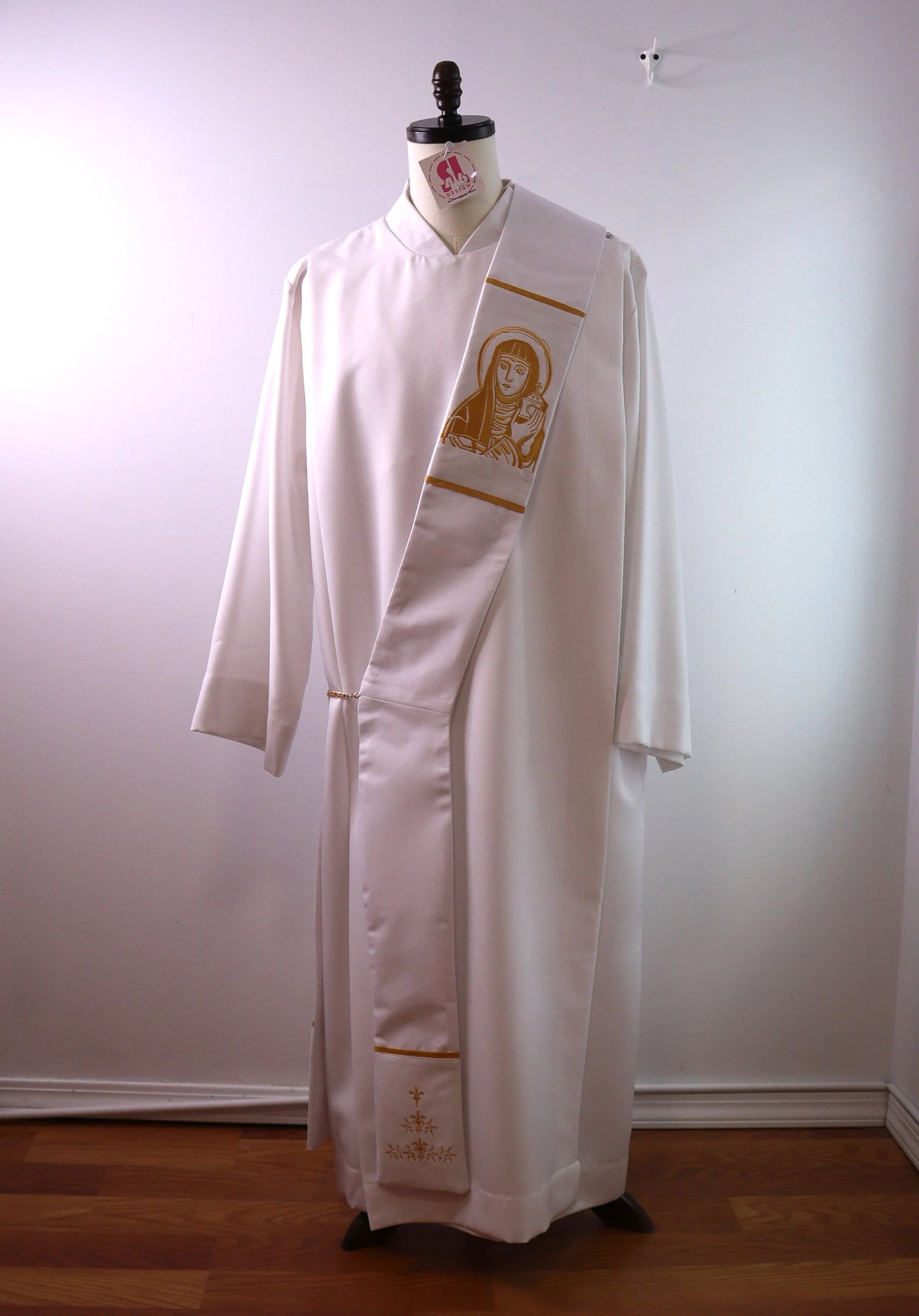 Saint Clare of Assisi - Deacon Stole