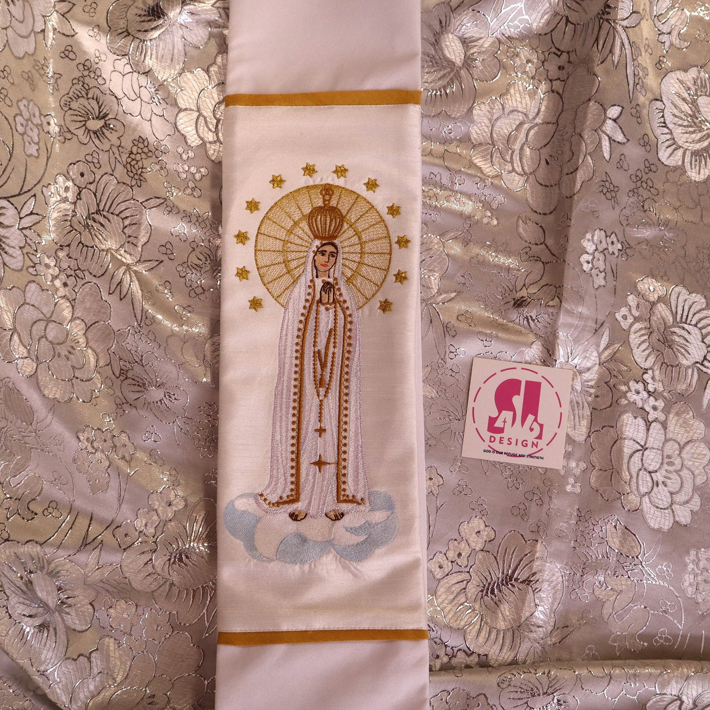 Our Lady of Fatima - deacon stole