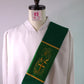 Holy Cross with Grapes  - Deacon Stole