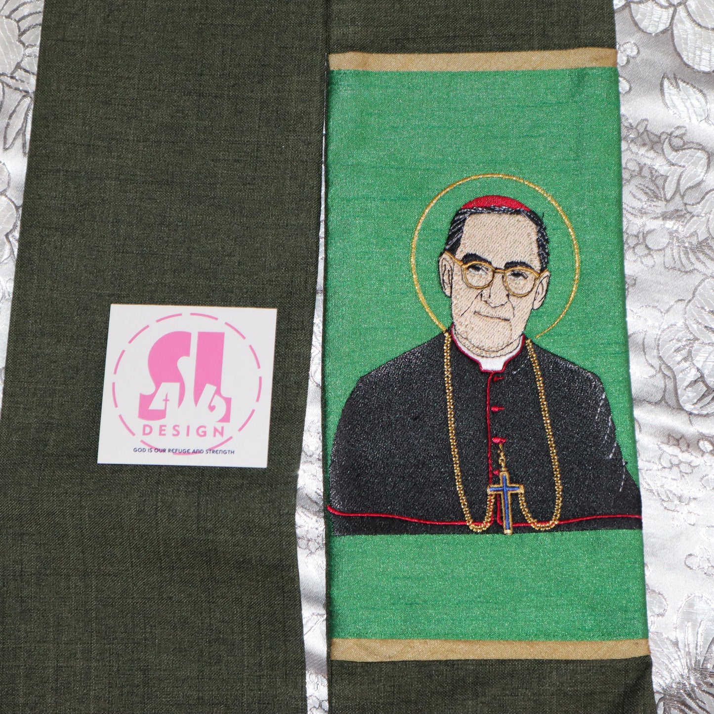 Óscar Arnulfo Romero y Galdámez - JHS -  Priest Stole