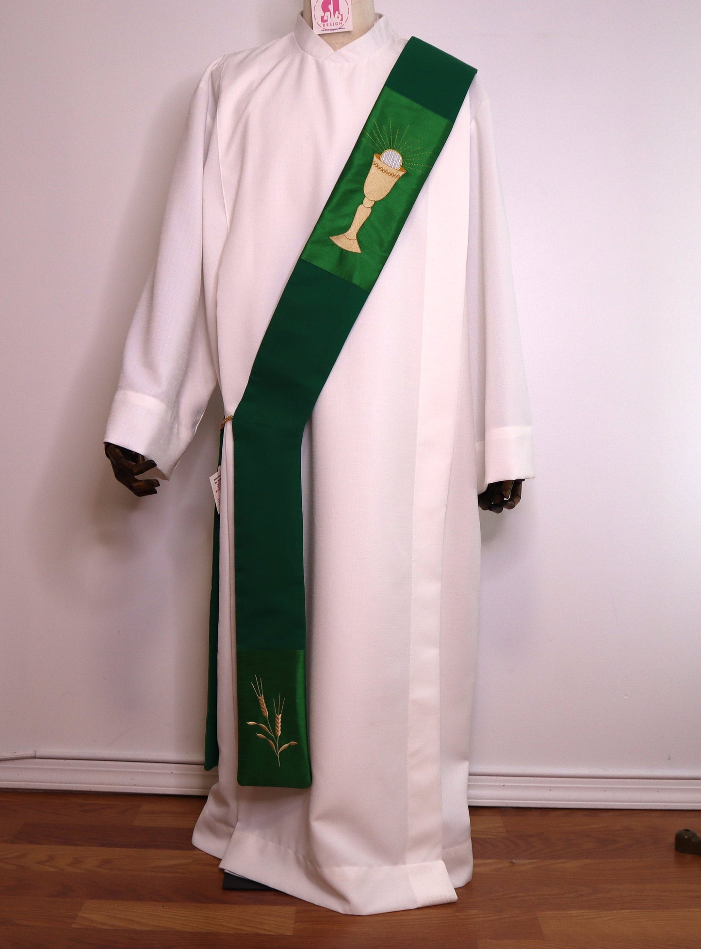 CHALICE + HOLY SPIRIT - Deacon Stole