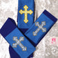 Brocade Cross - Deacon stole