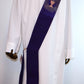 Chalice  with Crown of Thorns - Dalmatic and Stole Set.