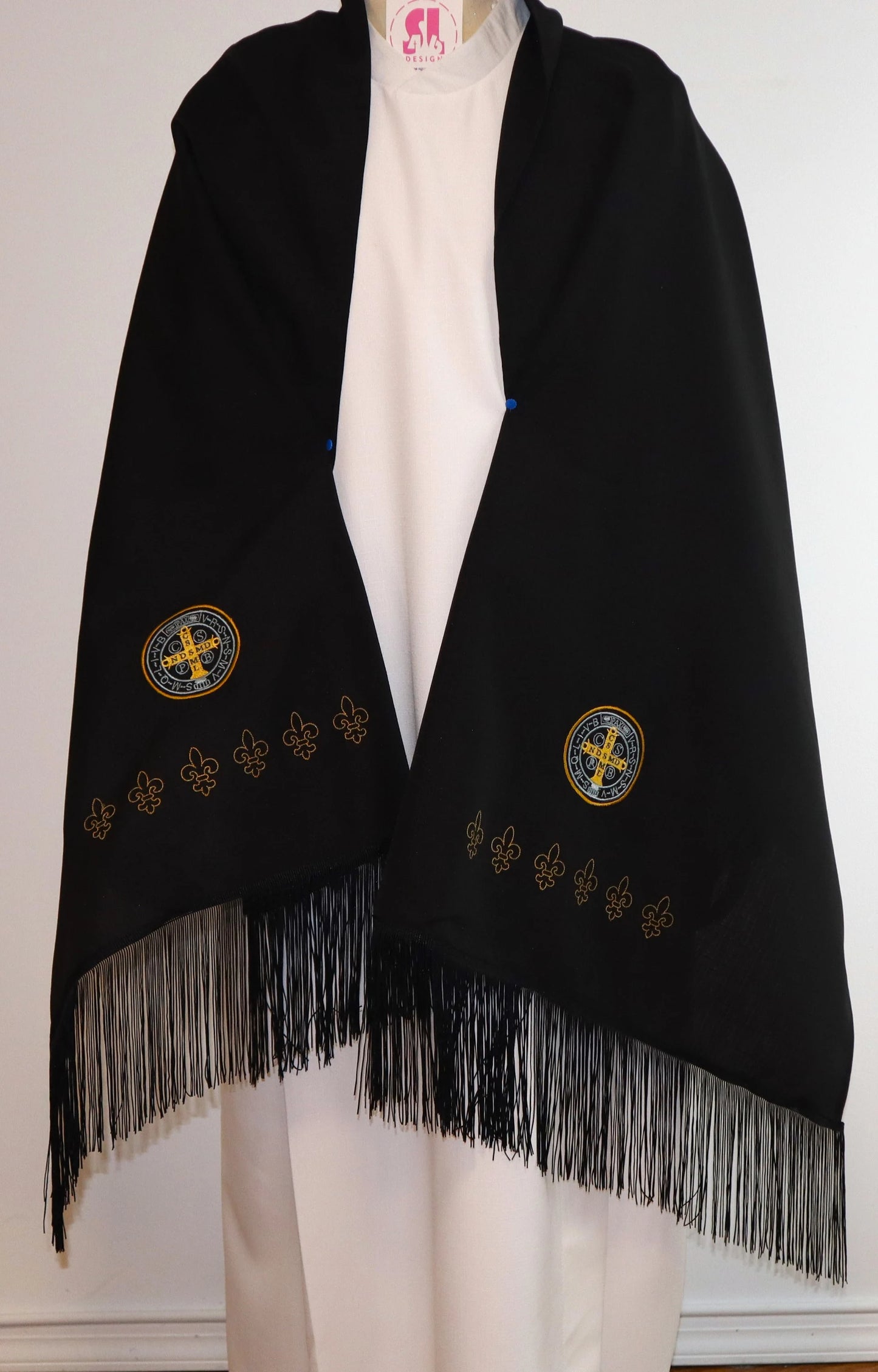 St. Benedict's Crucifix Prayer Shawl