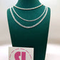 Deacon's spouse  Cross Necklace - Sterling Silver with Swarovski crystals