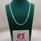Deacon's spouse  Cross Necklace - Sterling Silver with Swarovski crystals