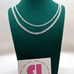 Deacon & Spouse Cross Necklace - Sterling Silver with Swarovski crystals