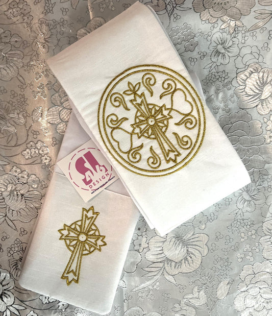 IRISH / CELTIC CROSS  - Deacon Stole