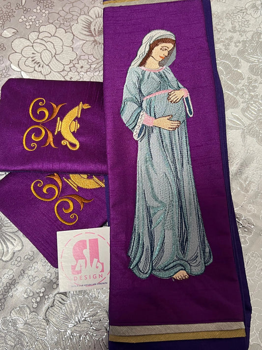 Our Lady Of The Sweet Wait - Priest Stole