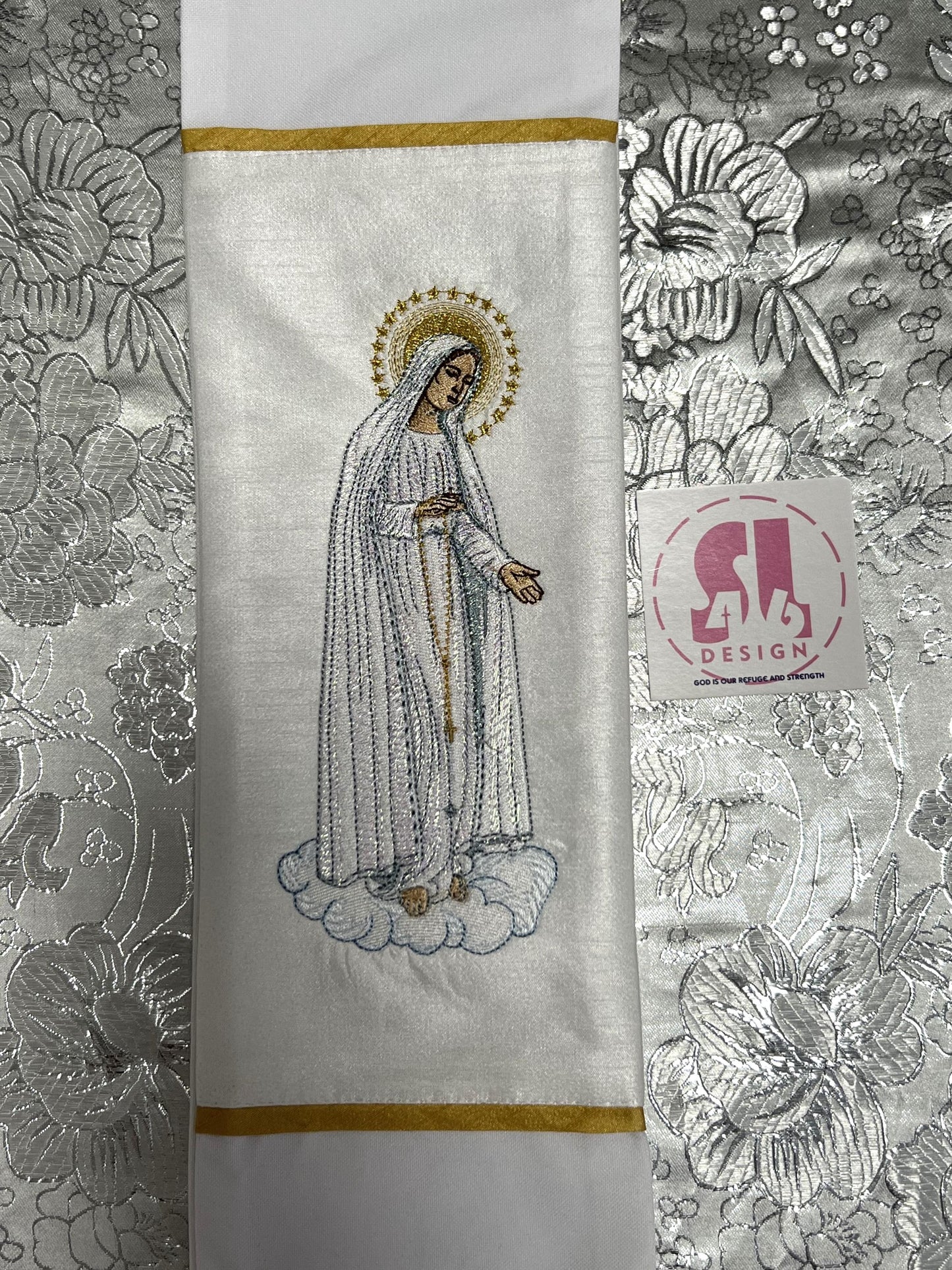 Our Lady of Fatima - deacon stole