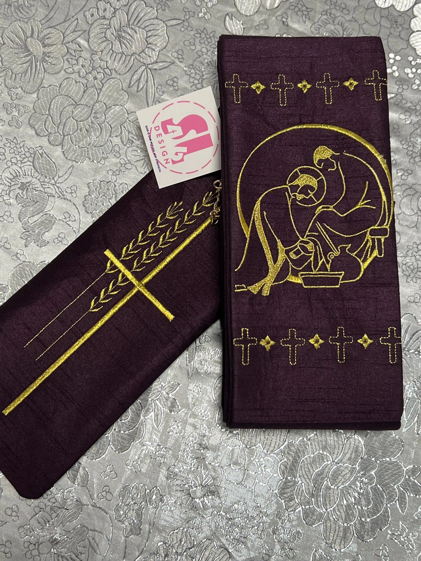 MAUNDY: FEET WASHING - Deacon Stole