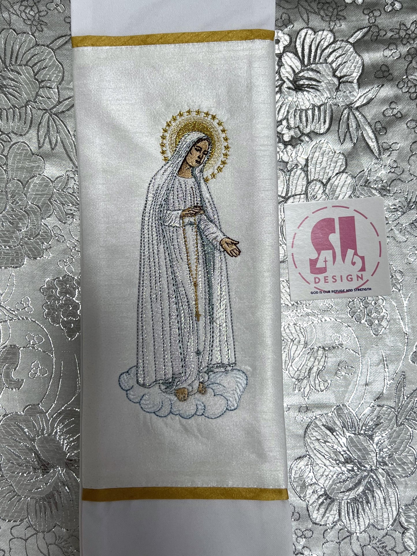 Our Lady of Fatima - deacon stole
