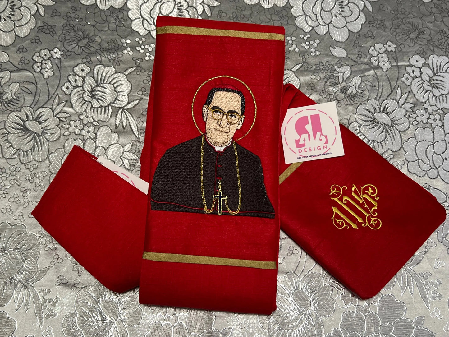 Óscar Arnulfo Romero y Galdámez - JHS -  Priest Stole