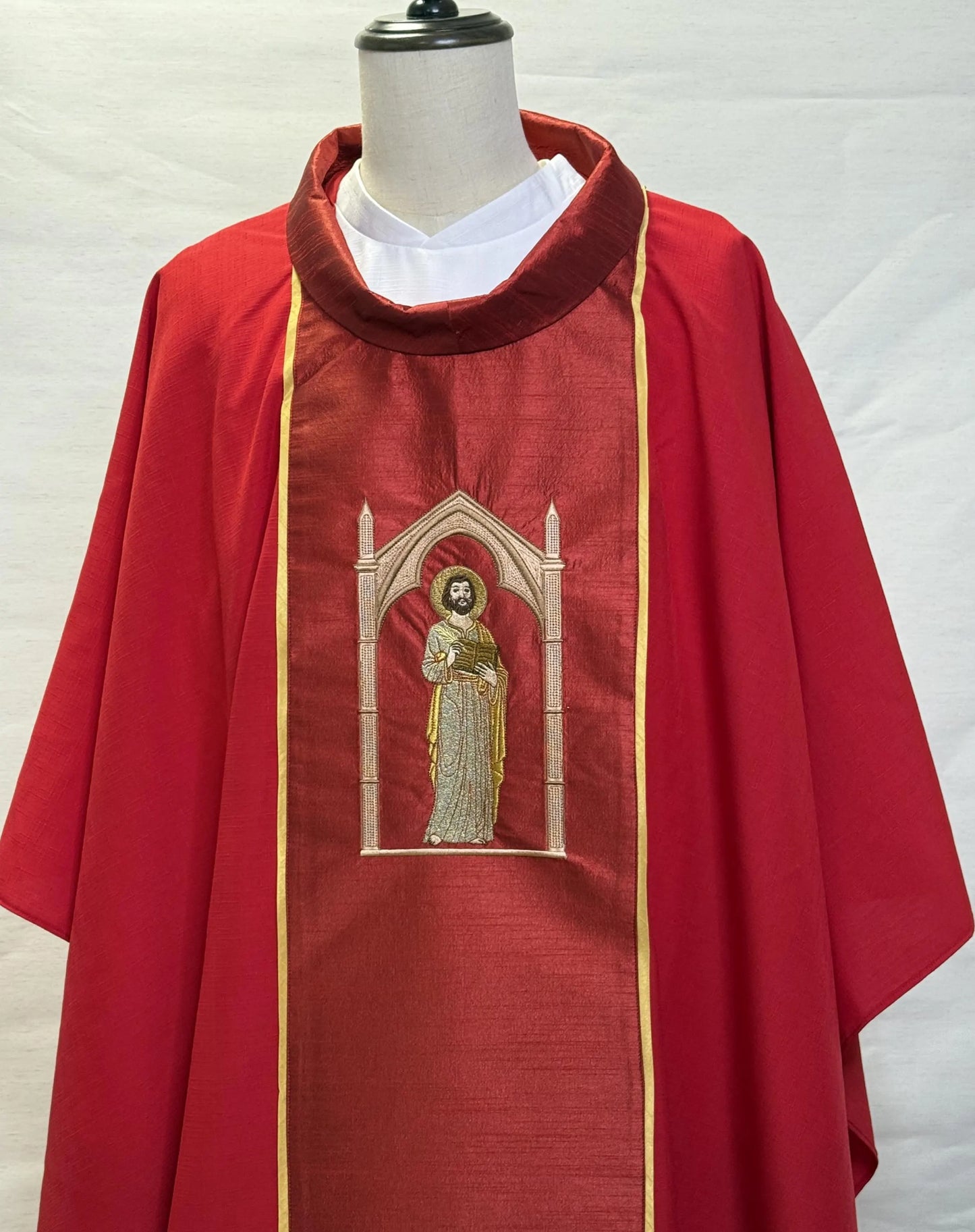 St. Luke the Evangelist - Chasuble + Stole Set.
