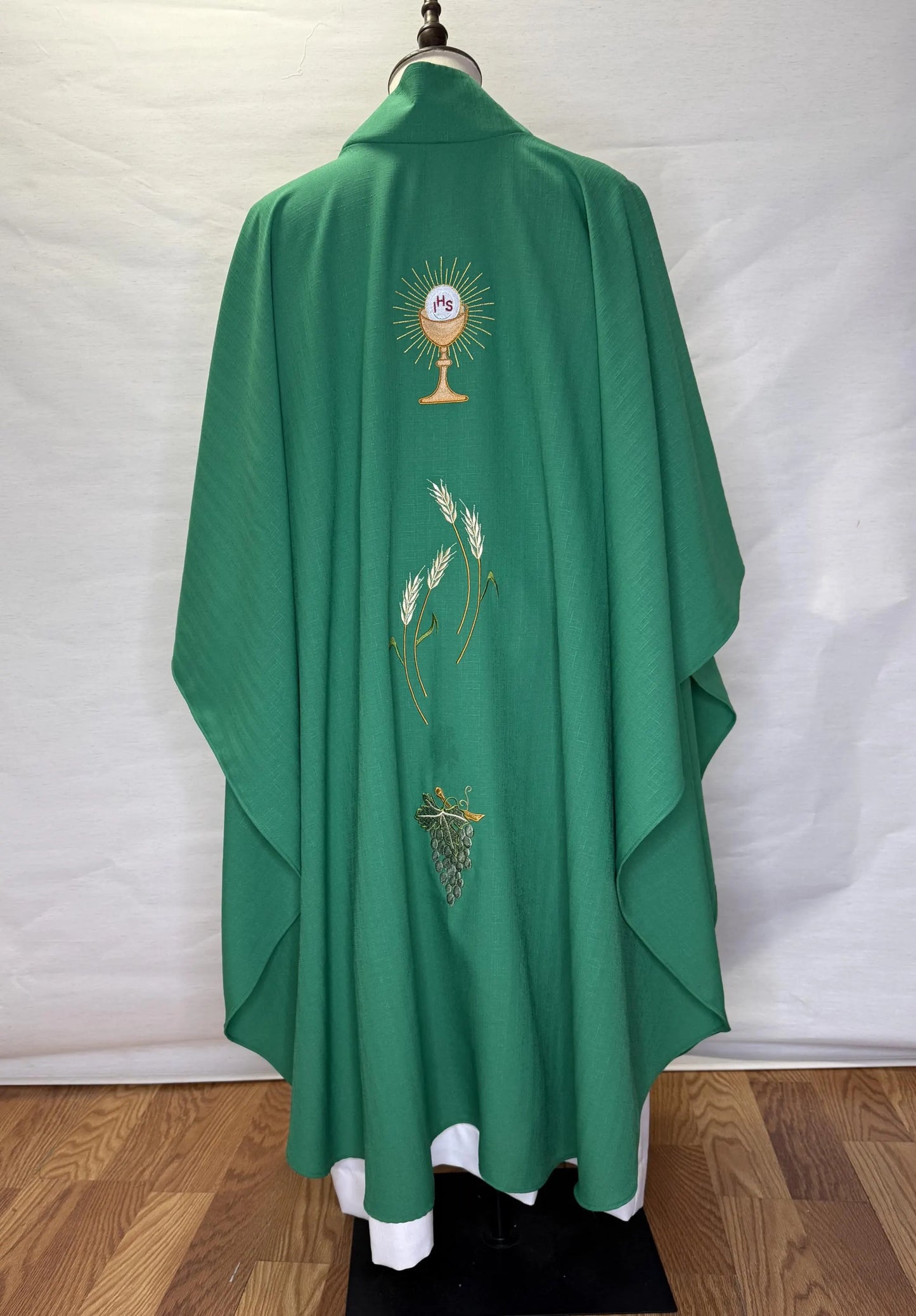 JHS with Chalice - Chasuble and stole set