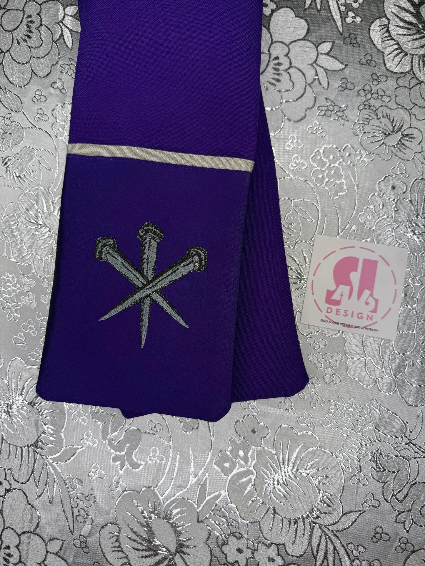 Passion of Christ Crown of Thorns  - Deacon stole