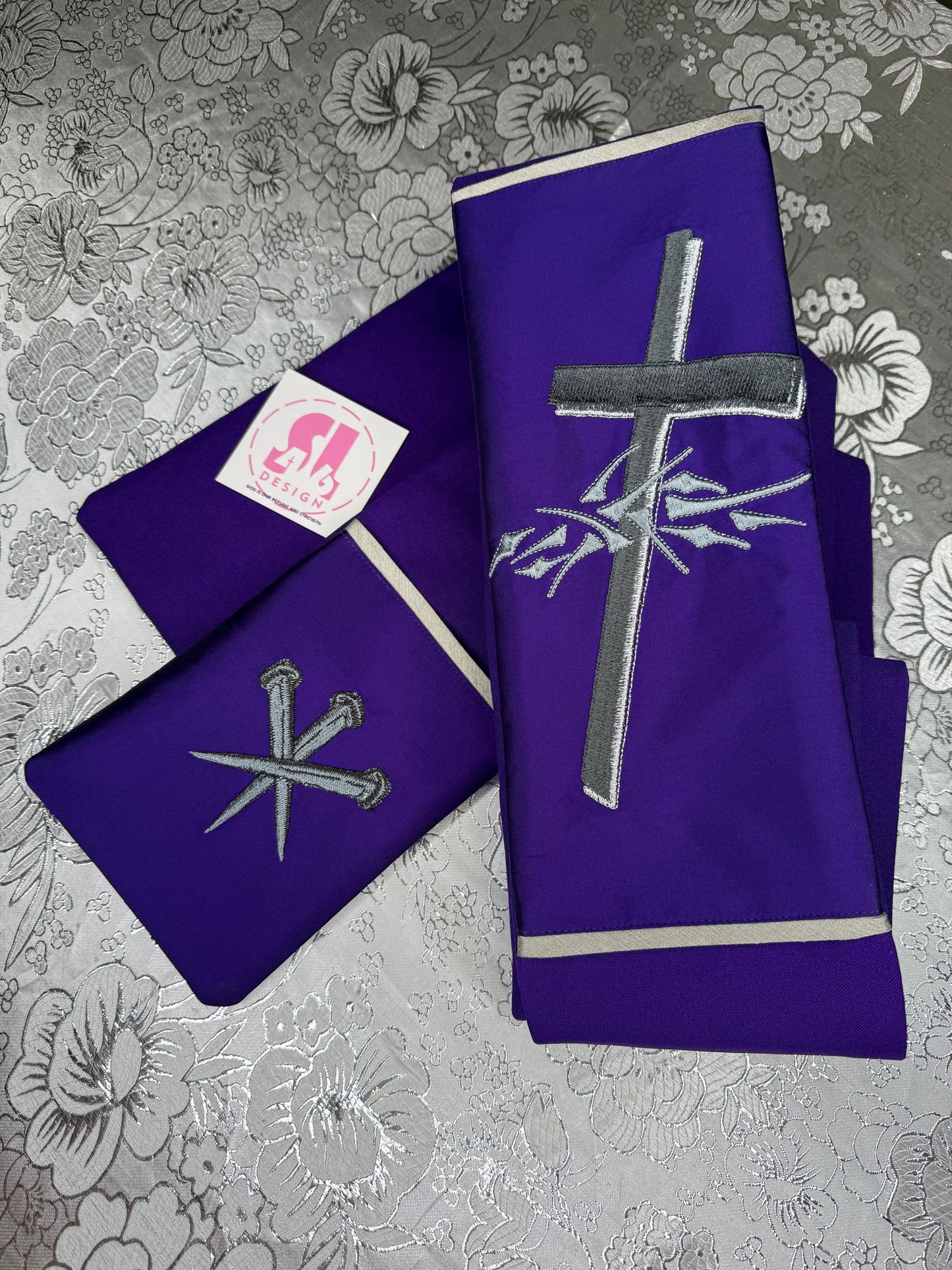 Passion of Christ Crown of Thorns  - Deacon stole