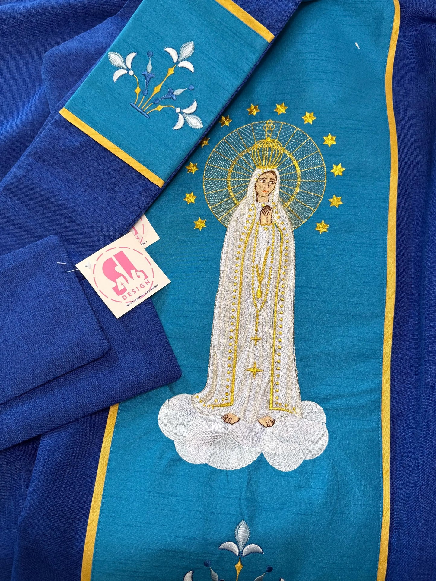 Our Lady of Fátima - Chasuble + Stole Set